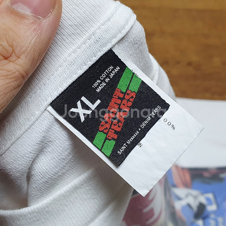 [XL] 세인트미카엘 x 데님티어스 홀리스테이트 화이트...--4