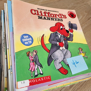 clifford 클리포드 42권 리더스 북레벨 1-2정도