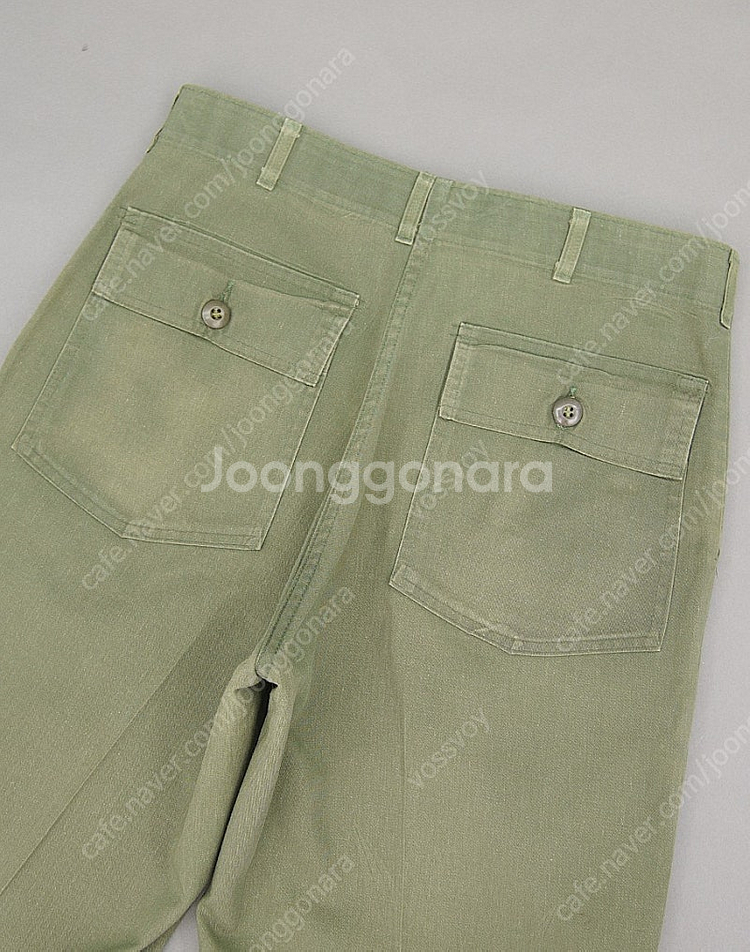 US ARMY 80's OG507 미군 오리지널 유틸리...--7