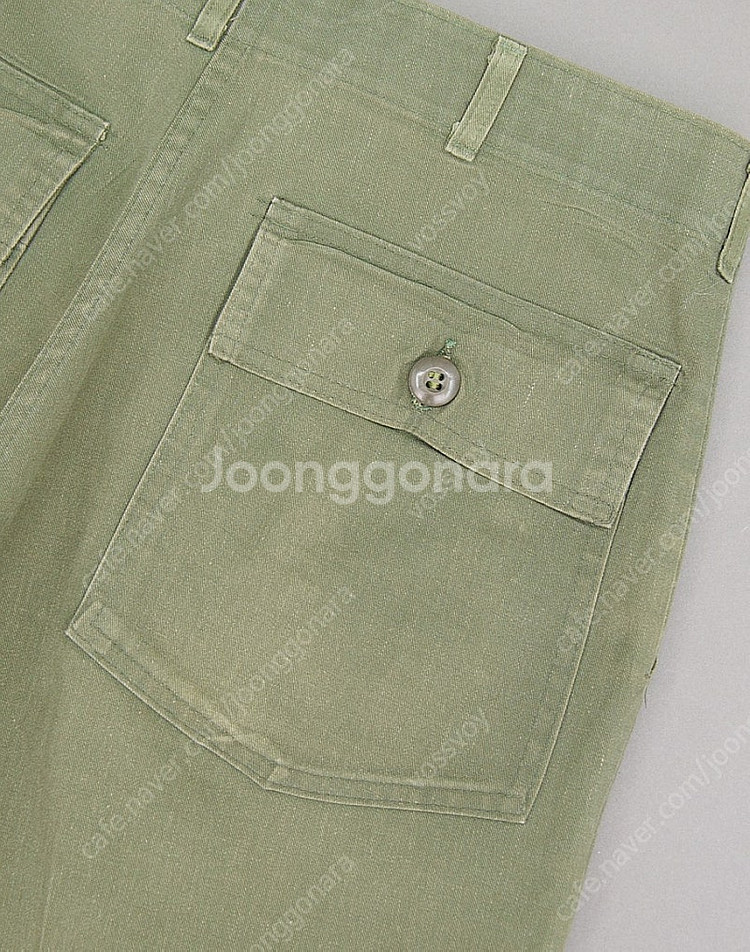 US ARMY 80's OG507 미군 오리지널 유틸리...--8