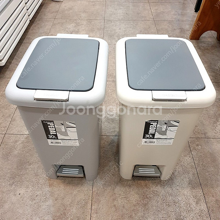 반자동 휴지통 30L 2개 (원형 20L 2개 무료 증...--0