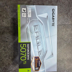 [미개봉]GIGABYTE 지포스 RTX 5070 Ti EAGLE OC SFF D7 16GB (피씨디렉트) 팝니다