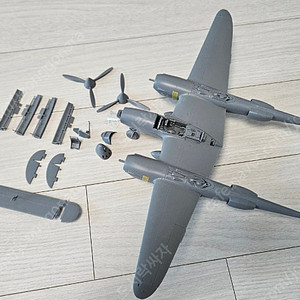 타미야 1/48 P-38 (가조립)