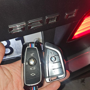 BMW 520d F10 2011년식 구형 스마트키에서 신형 칼키 스타일로 업그레이드 제작 완료!