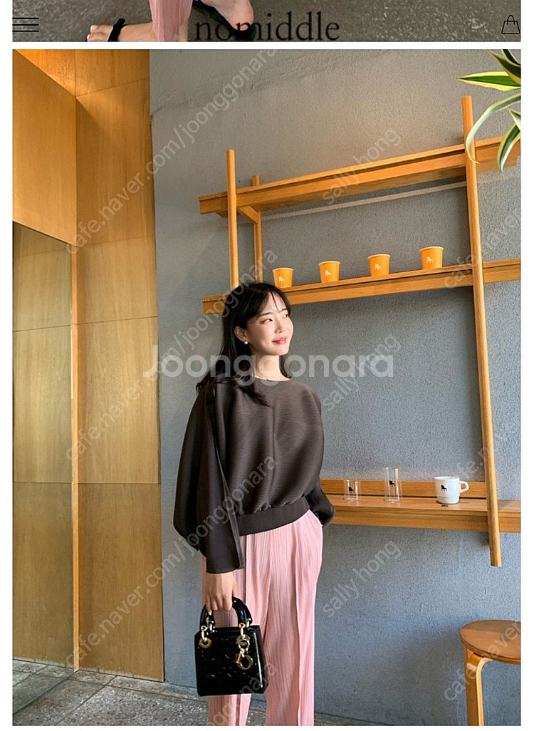 플리츠 상의--2