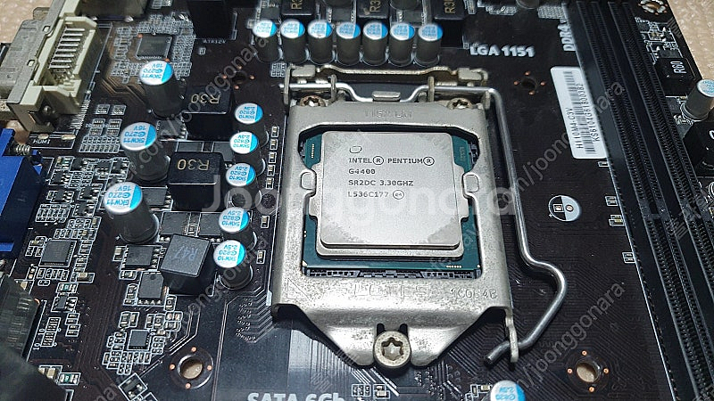 H110M4-C3V(백패널포함) + g4400--0