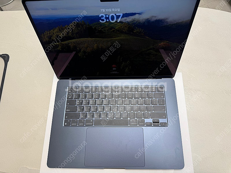 맥북에어 15인치 M3 24GB / 1GB 미드나이트 ...--0