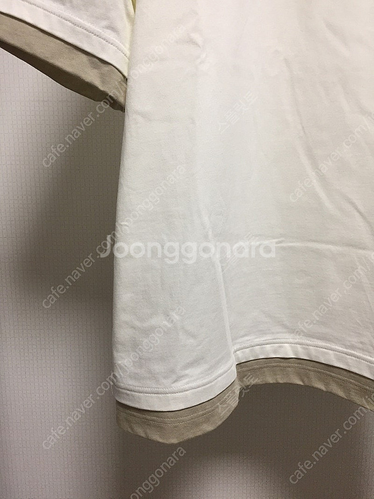 <새상품> 아디다스 오리지널스 레이어드 반팔 티셔츠 아...--4