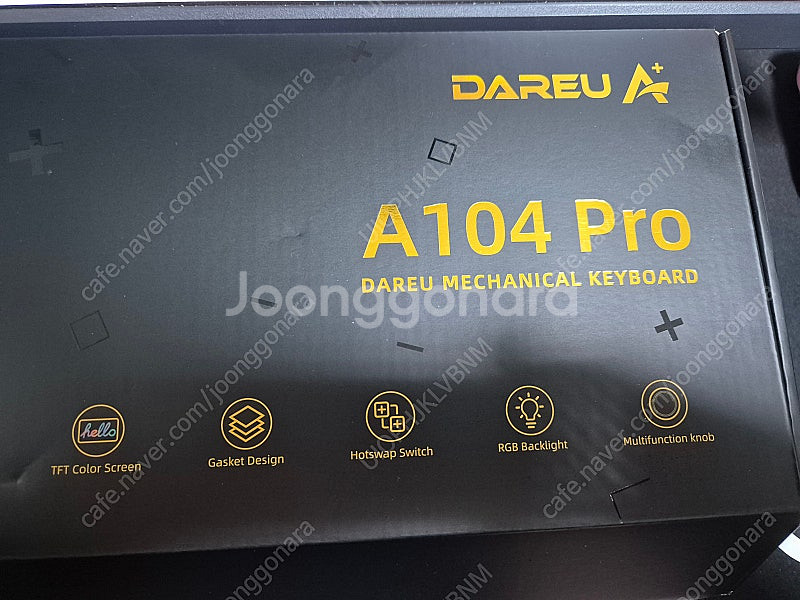 다얼유 a104 pro 풀배열 유무선 게이밍 키보드 택...--0