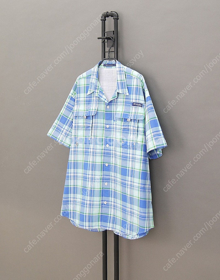 Columbia 콜럼비아 PFG 슈퍼바하마 마드라스체크...--0