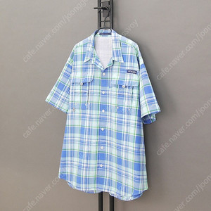 Columbia 콜럼비아 PFG 슈퍼바하마 마드라스체크 버튼다운 피싱셔츠 XL ~110 콜롬비아 아웃도어 기능성 반팔셔츠 퍼포먼스 피싱 기어 오버핏 105 낚시