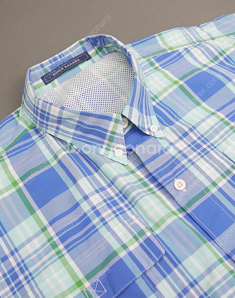 Columbia 콜럼비아 PFG 슈퍼바하마 마드라스체크...--6