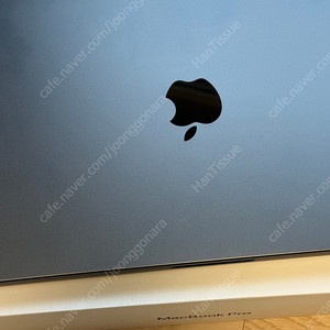 (사이클 수5) 새상품급 M3 Pro 맥북 프로 14 스페이스블랙 18GB램 1TB