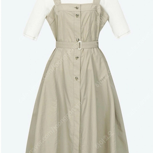 SJSJ 벨티드 슬리브드레스 66