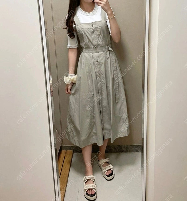 SJSJ 벨티드 슬리브드레스 66 이미지