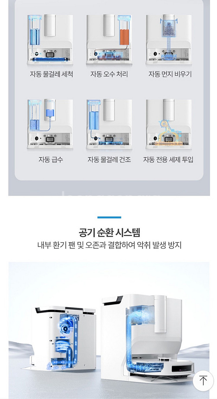 마이디어 올인원 로봇청소기 W20 (새상품)--4