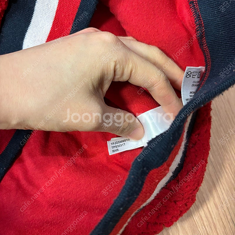 타미진스 타미힐피거 뽀글이 셰르파 후리스 반집업 덤블 ...--4