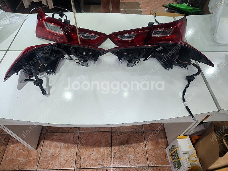 올뉴말리부 테일램프 4세트(전구)--2