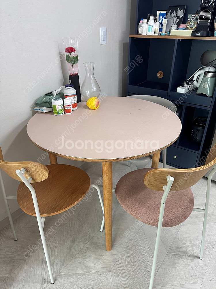 오블리크테이블 테이블 의자2--0