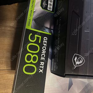 갤럭시 GALAX 지포스 RTX 5080 WHITE OC D7 16GB