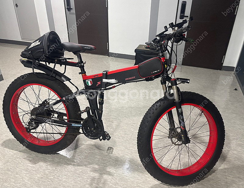 랑케레이시 전기자전거 XT750 plus 26인치 레드--1