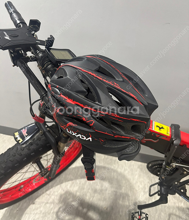랑케레이시 전기자전거 XT750 plus 26인치 레드--4