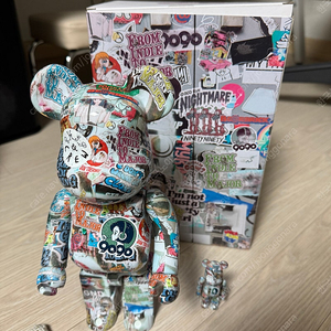 베어브릭 x 9090 x S.H.I.P & 크루 100％ & 400％ 세트 이미지