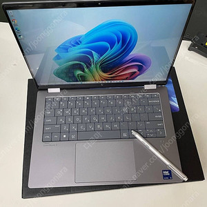 HP 옴니북 X 플립 360 2in1 코어 울트라 Ai 노트북 윈도우11 포함 14-fm0062TU 터치 ips/16GB/512GB