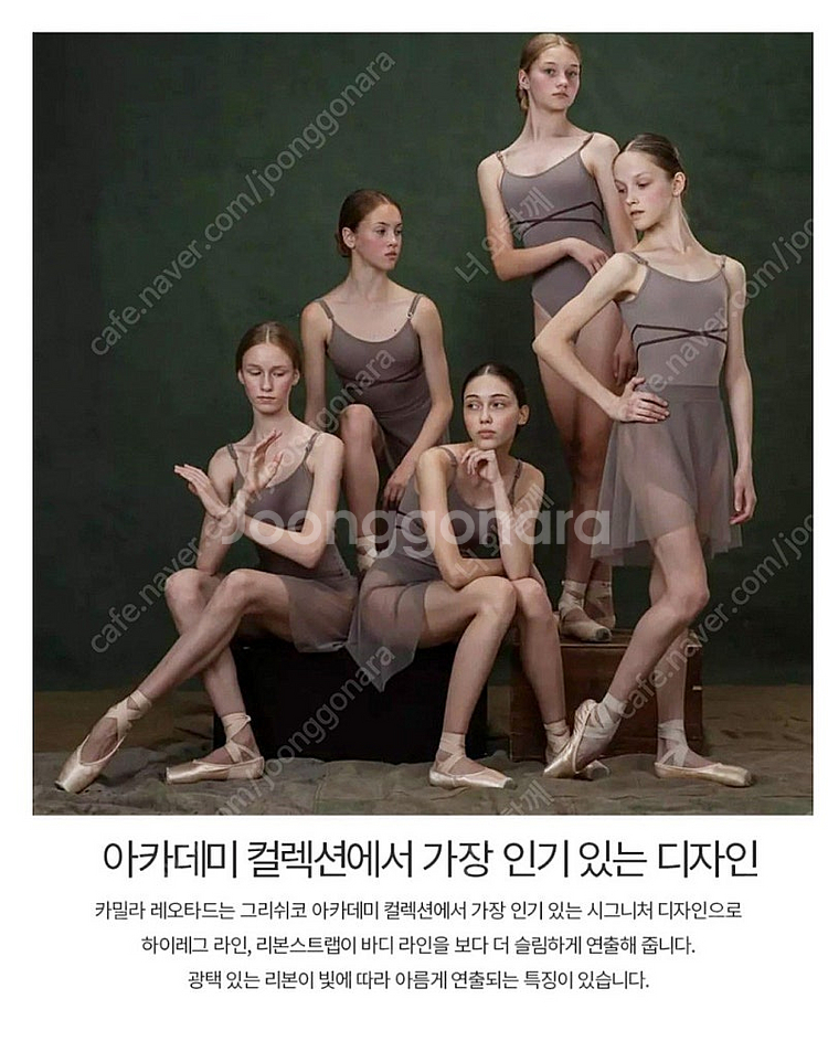 그리쉬코 Grishiko 카밀라 커피색 발레 레오타드 ...--0