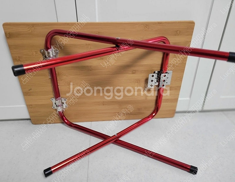 캠핑 접이식 테이블 2개--6