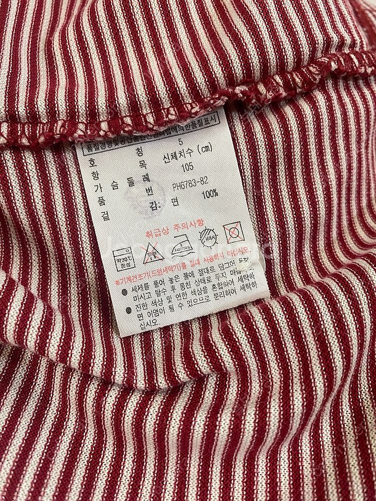 [5,105] 라코스테 스트라이프 폴로 pk 반팔 티셔...--5