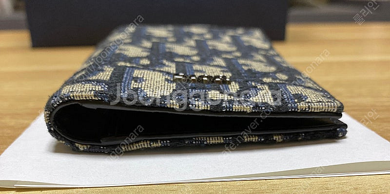 디올 버티컬 오블리크 2단 카드지갑--2