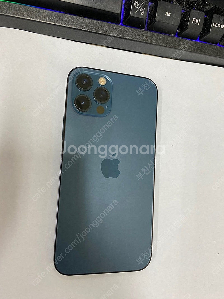 202571 아이폰12프로 블루 AA급 128GB 무잔...--0
