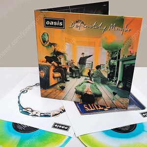 오아시스 Definitely Maybe lp blood records 15000장 한정판