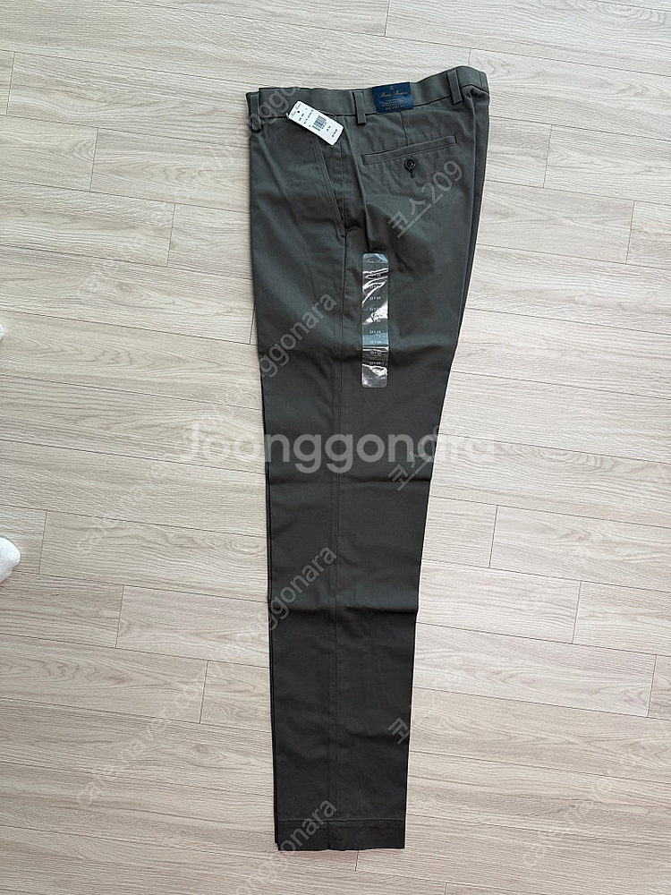 브룩스브라더스 밀라노핏 치노 그레이 33 X 34--0