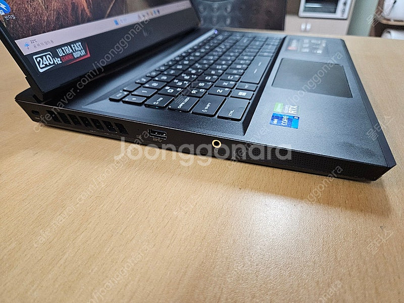 급쳐 15인치 RTX3080 초고사양 게이밍노트북팝니다--5