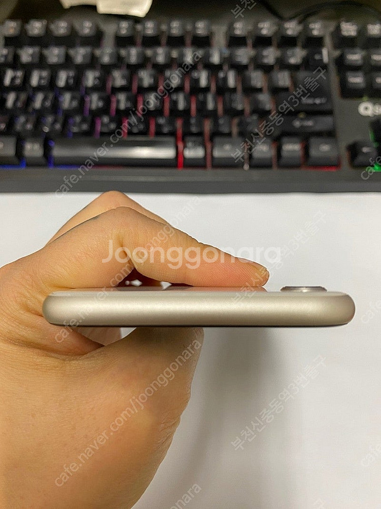 499139 아이폰SE3 스타라이트 A급 256GB 무...--3