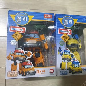((미개봉))로보카폴리 변신로봇 4인치 산악구조대 2종
