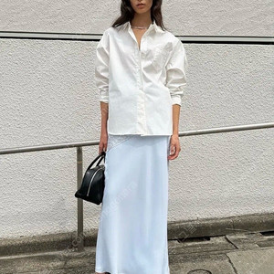 orr 오르 썸머 루스커트 25ss 블루 숏 S
