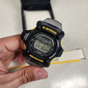 지샥 DW-9100BJ-1B 라이즈맨 1세대 검/노 티타늄모델