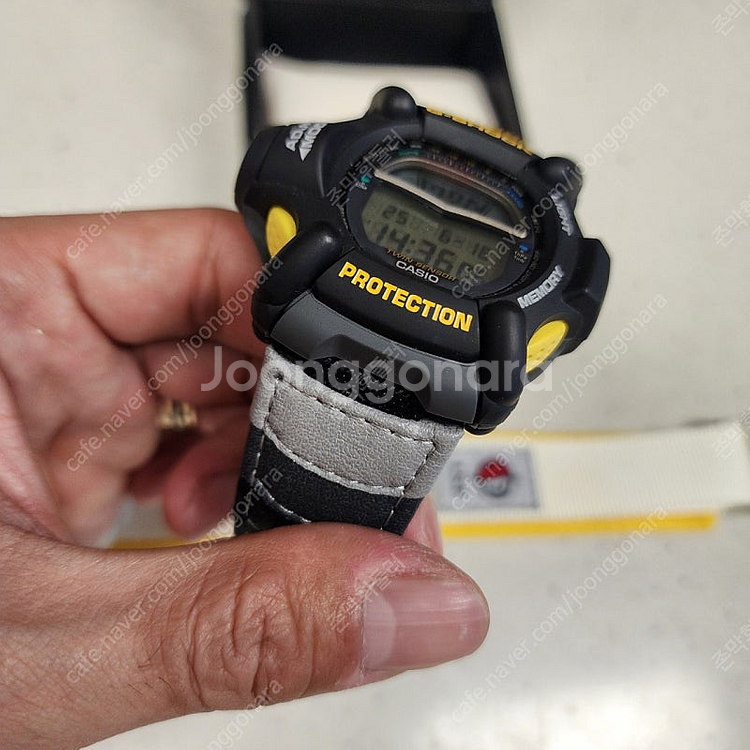 지샥 DW-9100BJ-1B 라이즈맨 1세대 검/노 티...--4