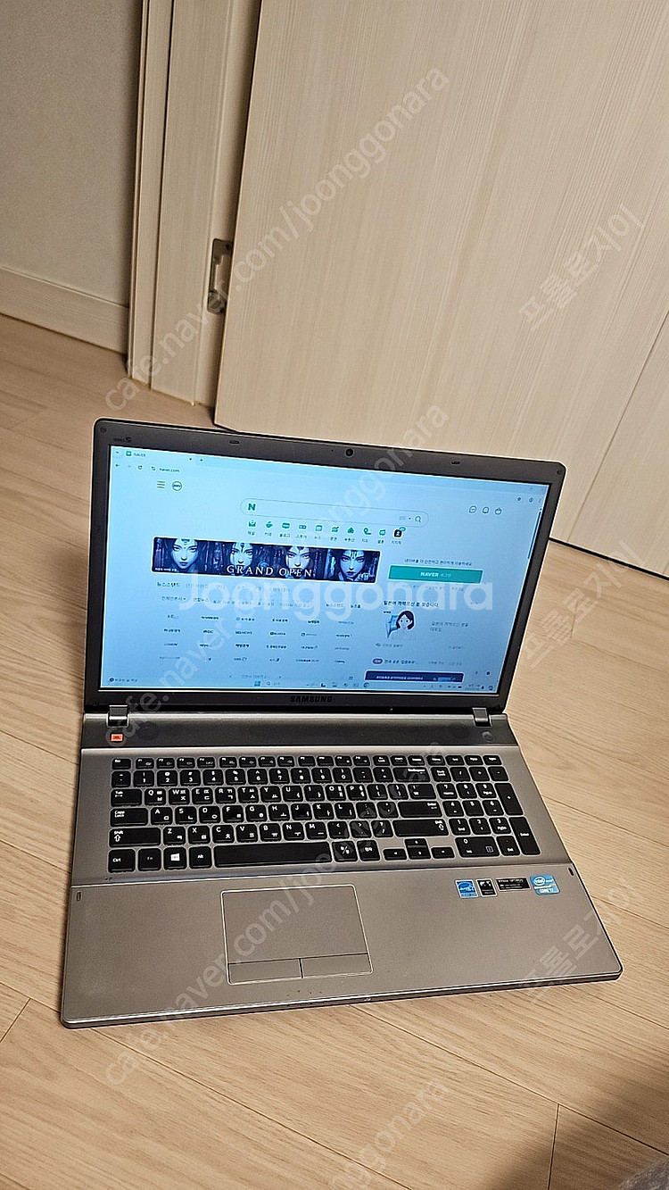 대화면 고사양 삼성 노트북 17인치 i7 롤 한글 엑셀...--7