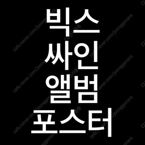 (구해요) 빅스 싸인 폴라로이드, 앨범, 포스터