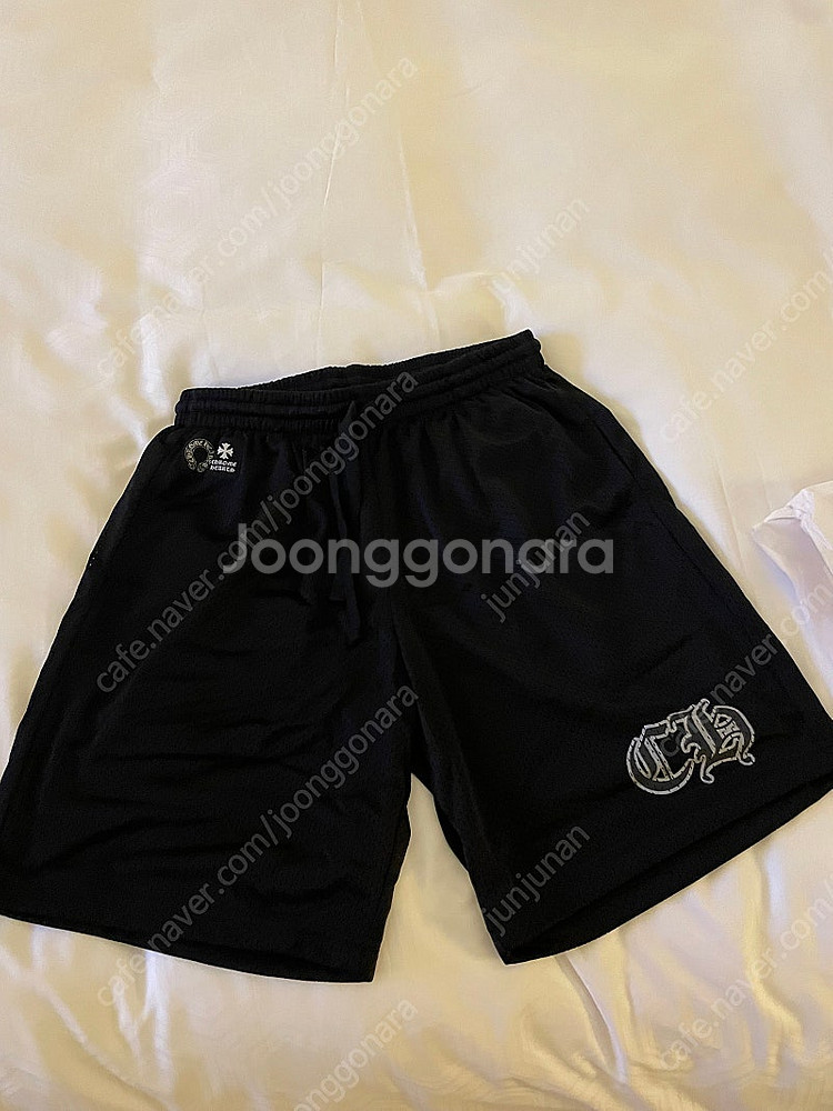 [M]크롬하츠 메쉬 바시티 쇼츠 블랙 반바지 새제품--0