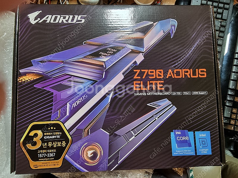 기가바이트 어로스 엘리트 z790 메인보드 판매 합니다--6