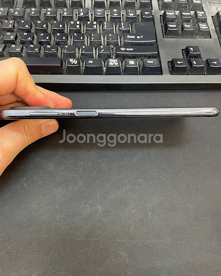 갤럭시퀀텀3 블랙 128GB 무잔상 상태좋은 중고12만...--4