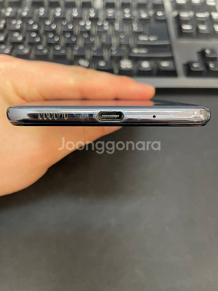 갤럭시퀀텀3 블랙 128GB 무잔상 상태좋은 중고12만...--5