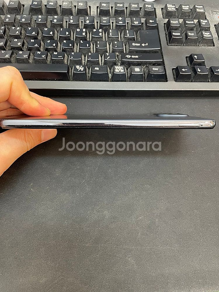 갤럭시퀀텀3 블랙 128GB 무잔상 상태좋은 중고12만...--6