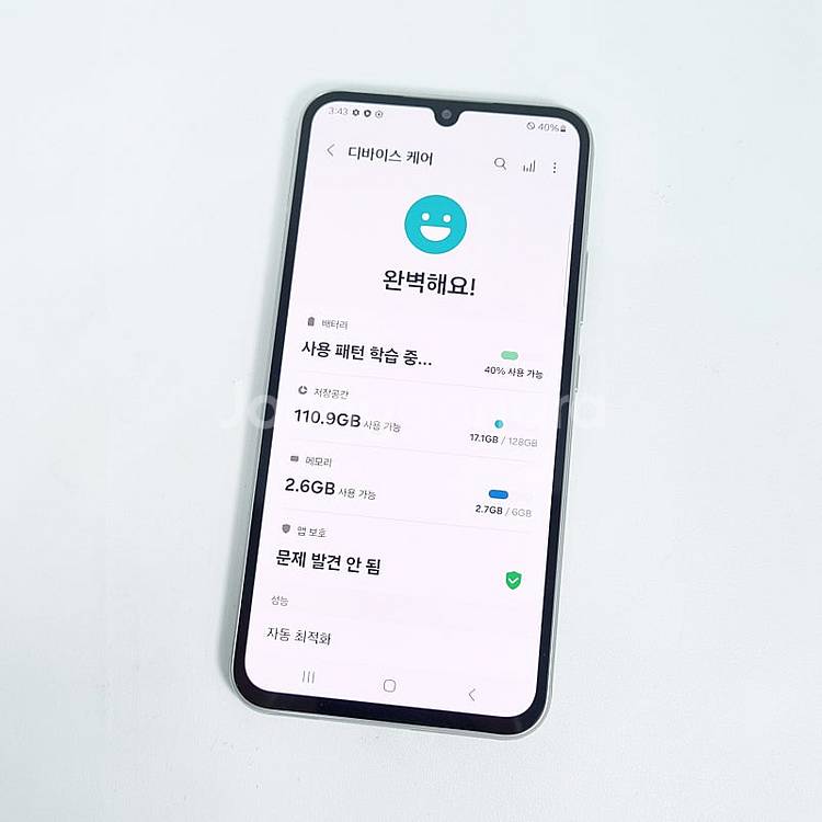 A346 ] 갤럭시 A34 실버 128기가 15.9만 ...--9