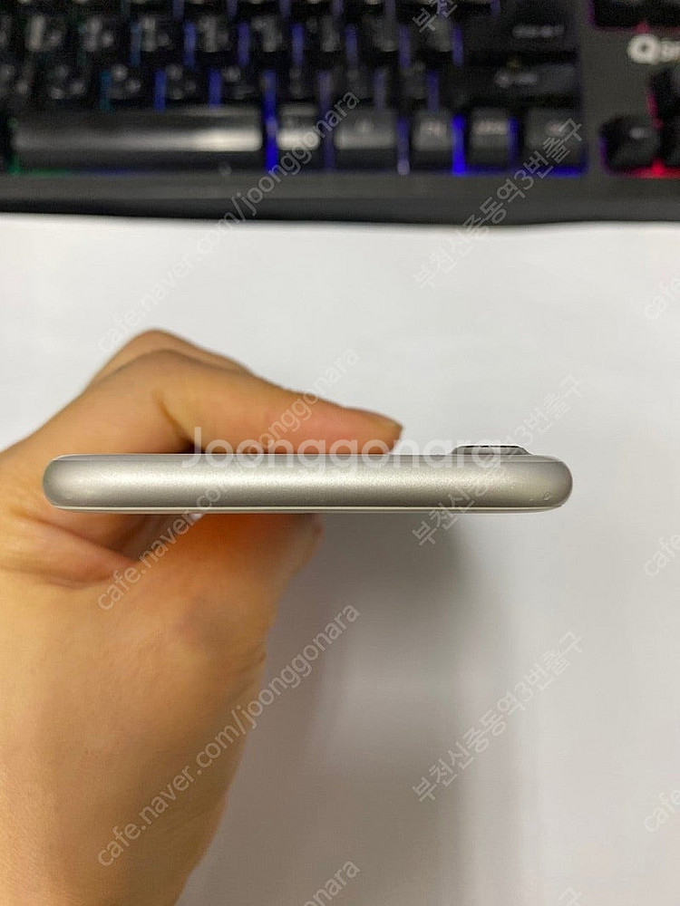 205898 아이폰7 실버 A급 128GB 무잔상 배터...--3